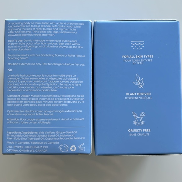 Bushbalm Ingrown Hair Oil x 2 BNIB - Picture 3 of 4